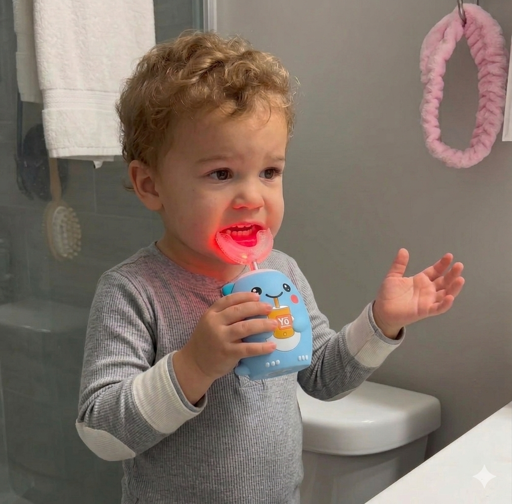 SmileBud™ — 360° Toddler Toothbrush