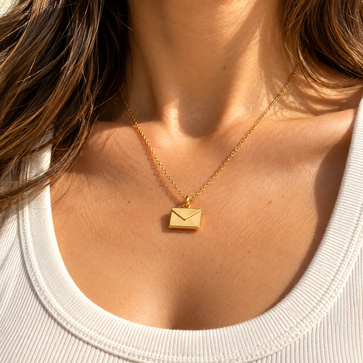 Words to Keep- Envelope Necklace