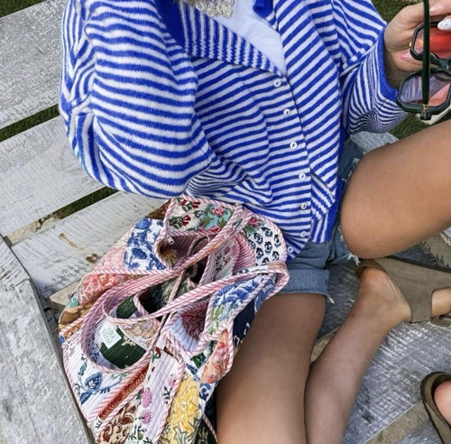 Fall Stripped Cardigan