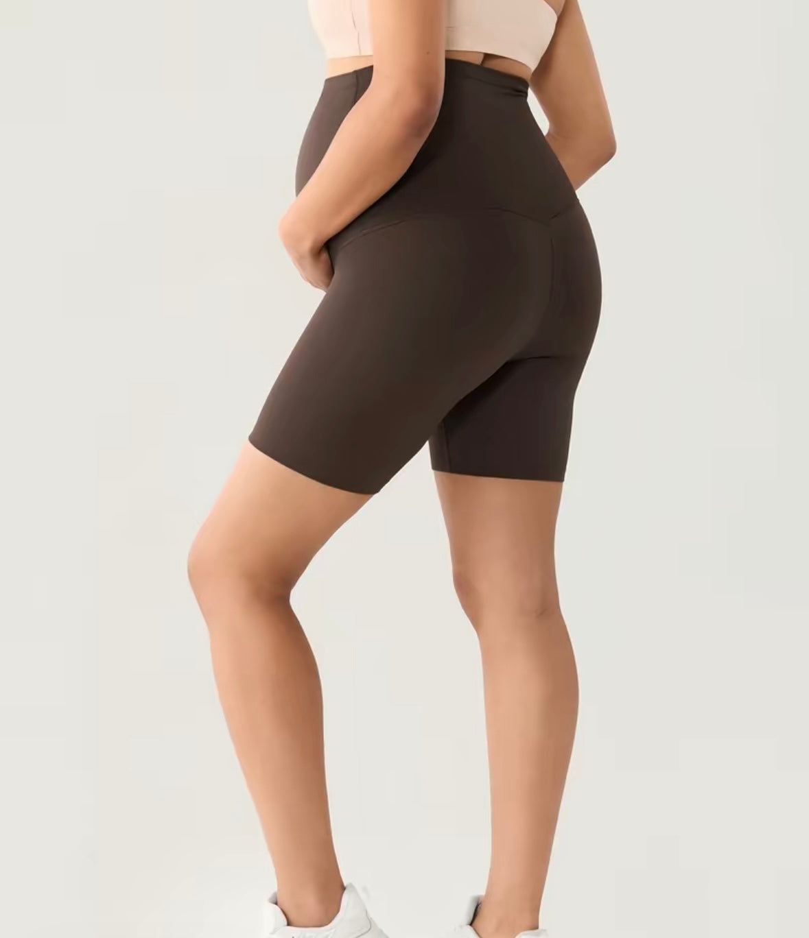Cloud Maternity Biker Shorts