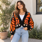 Fall Butterfly Knit Cardigan